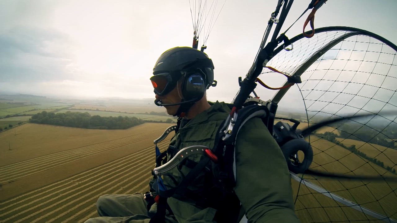 A Parajet, a Hovercraft, a Camo Jacket, and a Portable Military Shelter