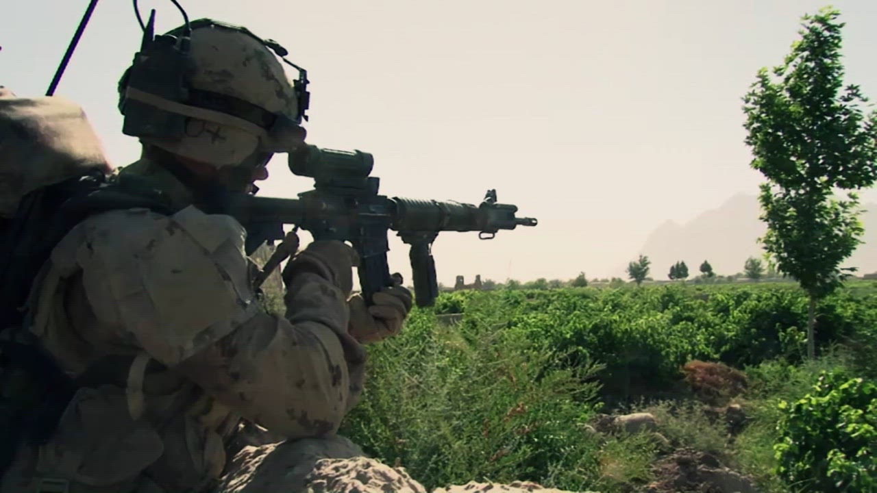 An Assault Rifle, a Bomb Suit, a Mortar, and a Zodiac