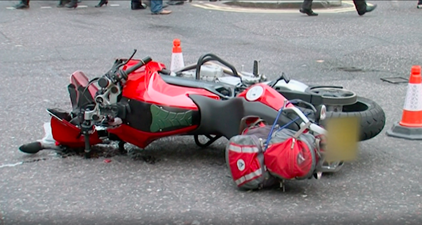 Motorcycle Smash Up