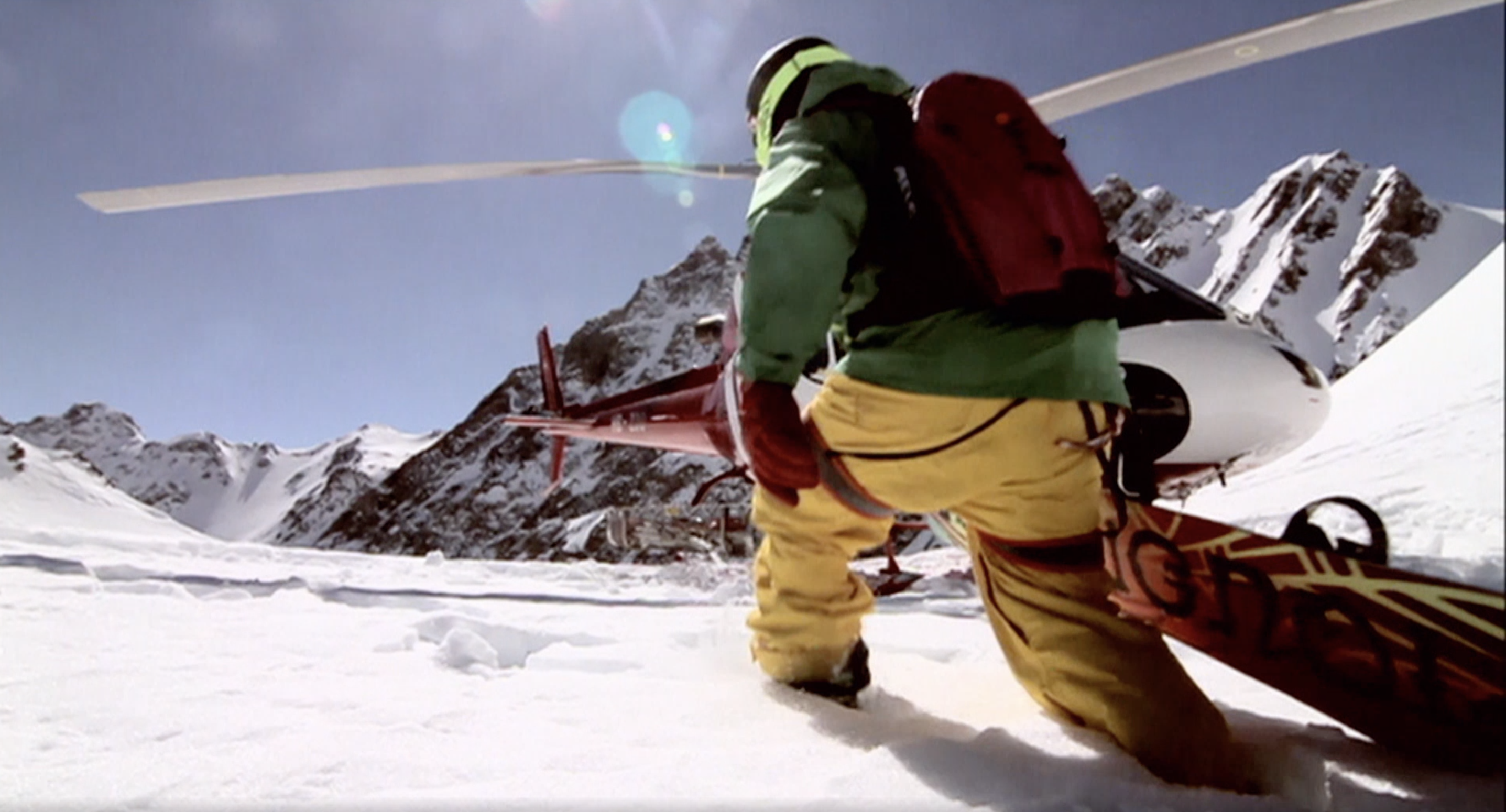 Pro Freeride Snowboarding