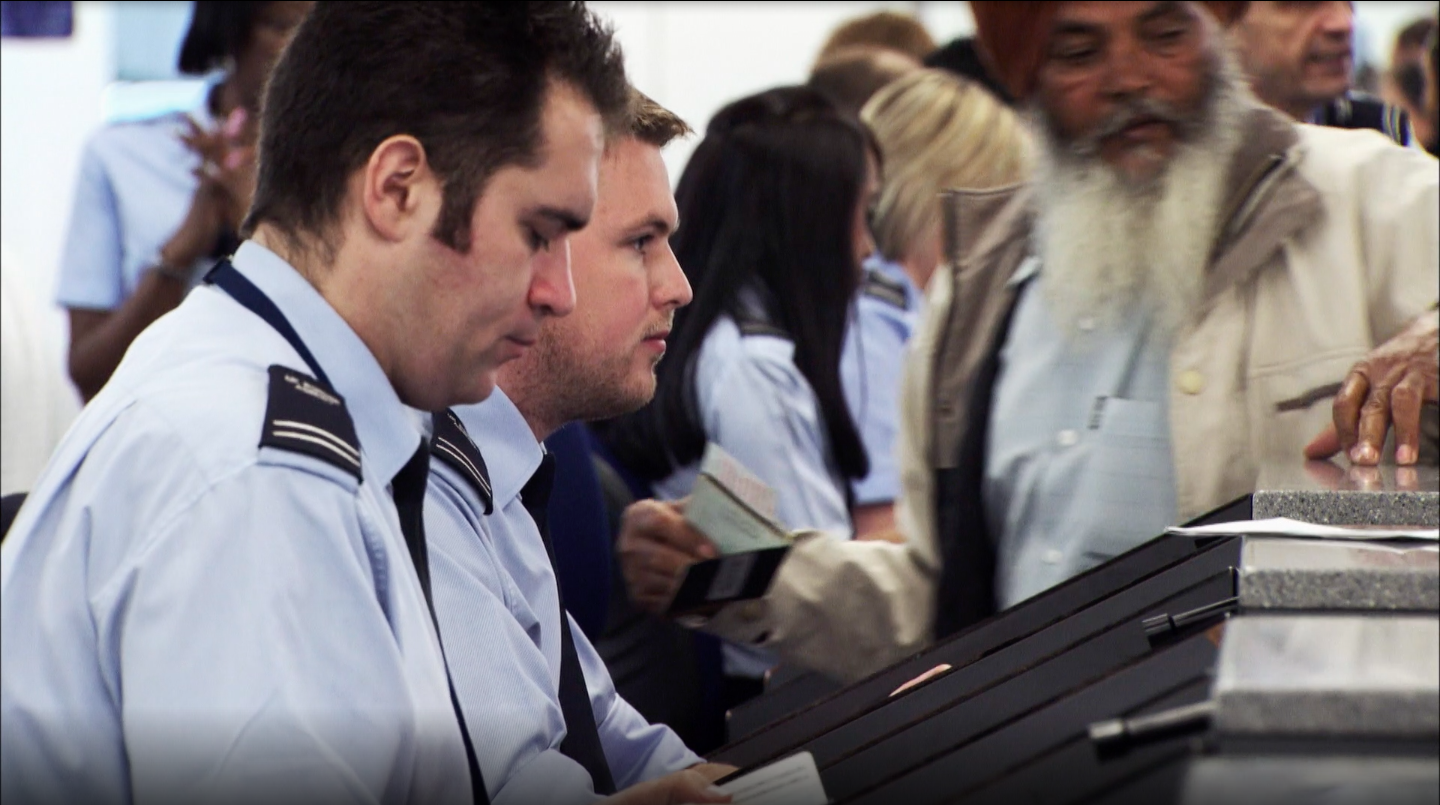 UK Border Force workers