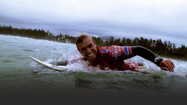 Man surfing