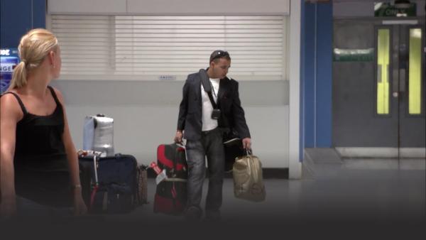 A passenger who is lost and completely out of it. 