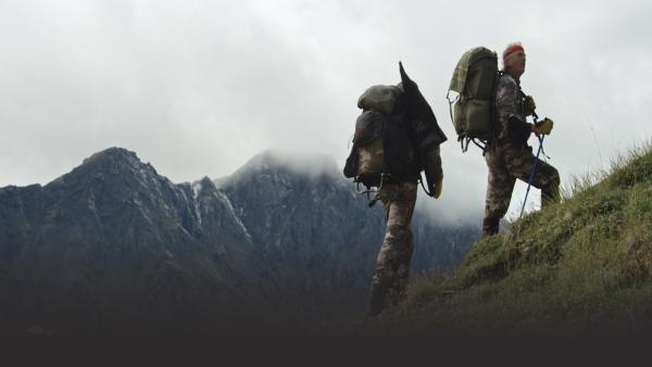 Men on a moutain