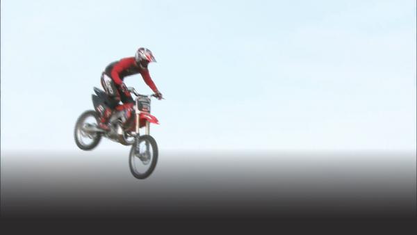 Brian Foster Soaring high in the air