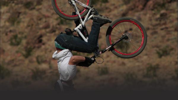 Mountain bikers in Las Vegas