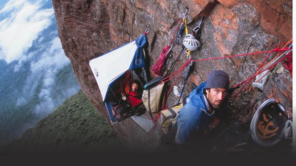 North Face athletes attempting to climb South America's most mysterious landmark, Roraima.