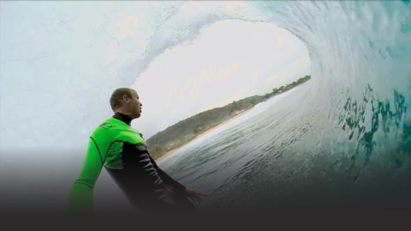 Kelly Slater Takes On The Wedge At The Wave Of The Winter