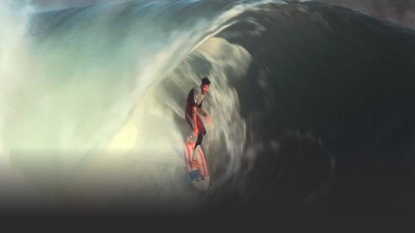 Kelly Slater Takes On The Wedge At The Wave Of The Winter